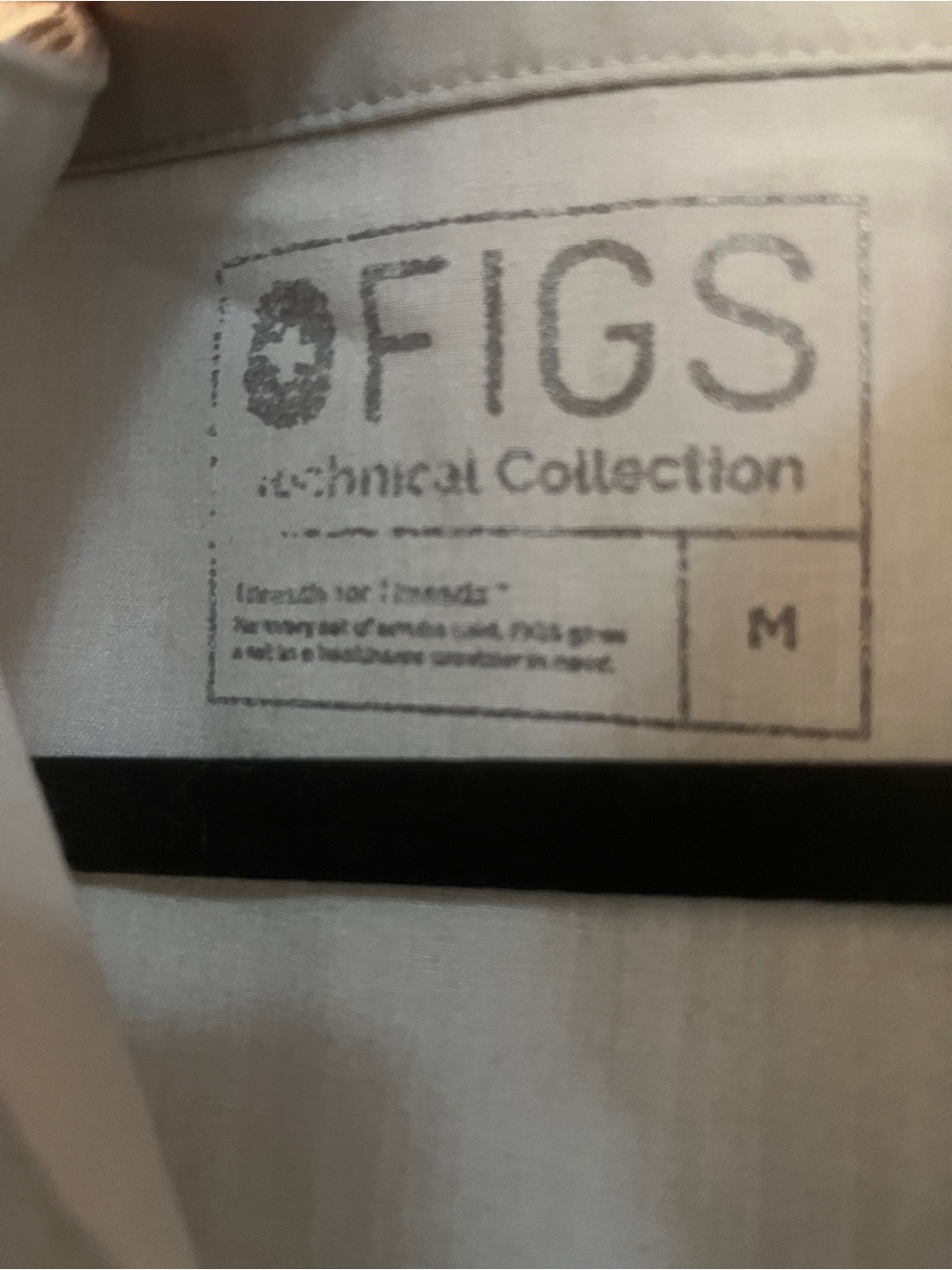 Figs Cement Two-Piece Rafala Top and Jogger Set - Picture 3 of 8